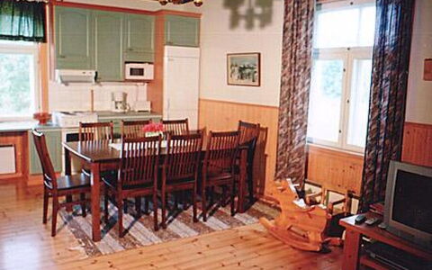 Jokiranta: Legna, Neve, Inverno, Villetta, Congelamento, Casa, Log Cabin, Larice, Raccordo