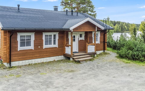 Kaislaranta: Legna, Neve, Inverno, Villetta, Congelamento, Casa, Log Cabin, Larice, Raccordo