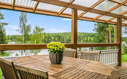 Kaislaranta: Legna, Neve, Inverno, Villetta, Congelamento, Casa, Log Cabin, Larice, Raccordo