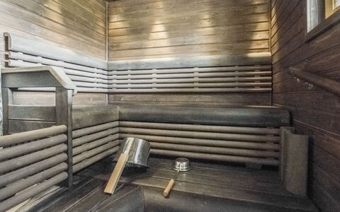 Kanervarinne: Legna, Villetta, Log Cabin, Foresta, Capannone, Edifici Giardino, Larice, Woodland, Color Legno