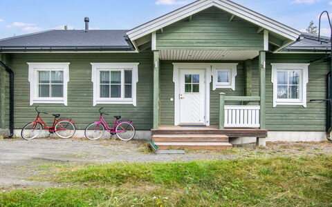 Katajakallio: Legna, Villetta, Log Cabin, Foresta, Capannone, Edifici Giardino, Larice, Woodland, Color Legno