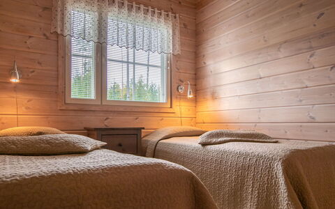 Katajakallio: Legna, Villetta, Log Cabin, Foresta, Capannone, Edifici Giardino, Larice, Woodland, Color Legno