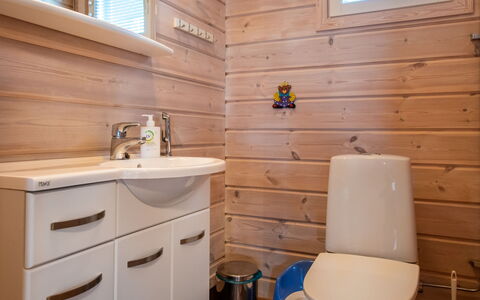 Katajakallio: Legna, Villetta, Log Cabin, Foresta, Capannone, Edifici Giardino, Larice, Woodland, Color Legno