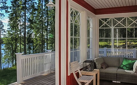 Villa Kukkula: Legna, Neve, Inverno, Villetta, Congelamento, Casa, Log Cabin, Larice, Raccordo