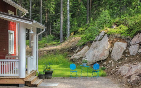 Villa Kukkula: Legna, Neve, Inverno, Villetta, Congelamento, Casa, Log Cabin, Larice, Raccordo