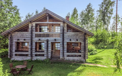Karjalan Kelohuvila: Legna, Neve, Inverno, Villetta, Congelamento, Casa, Log Cabin, Larice, Raccordo