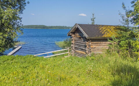 Karjalan Kelohuvila: Legna, Neve, Inverno, Villetta, Congelamento, Casa, Log Cabin, Larice, Raccordo