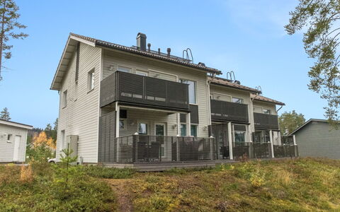 Vuokatinlampi 7 C: Legna, Neve, Inverno, Villetta, Congelamento, Casa, Log Cabin, Larice, Raccordo