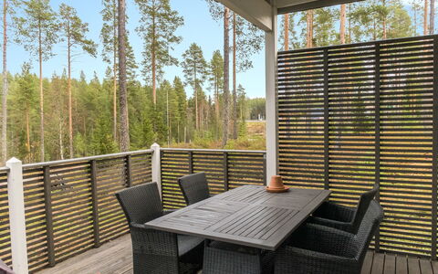 Vuokatinlampi 7 C: Legna, Neve, Inverno, Villetta, Congelamento, Casa, Log Cabin, Larice, Raccordo