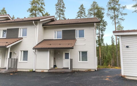 Vuokatinlampi 7 C: Legna, Neve, Inverno, Villetta, Congelamento, Casa, Log Cabin, Larice, Raccordo