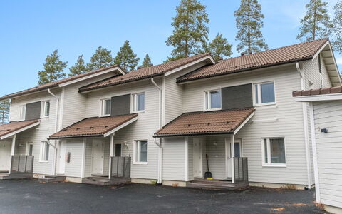 Vuokatinlampi 7 C: Legna, Neve, Inverno, Villetta, Congelamento, Casa, Log Cabin, Larice, Raccordo
