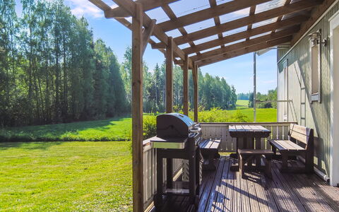 Kaisla: Legna, Villetta, Log Cabin, Foresta, Capannone, Edifici Giardino, Larice, Woodland, Color Legno