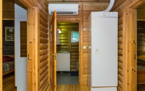 Lassinmaja: Villetta, Casa, Casa, Edifici Giardino, Raccordo, Log Cabin, Agriturismo, Estate, Capannone, Cortile