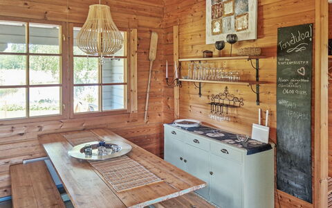 Annas Beach: Legna, Inverno, Neve, Casa, Villetta, Congelamento, Raccordo, Log Cabin, Ghiaccio