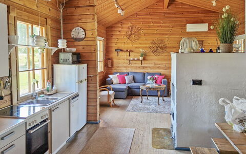 Annas Beach: Legna, Inverno, Neve, Casa, Villetta, Congelamento, Raccordo, Log Cabin, Ghiaccio
