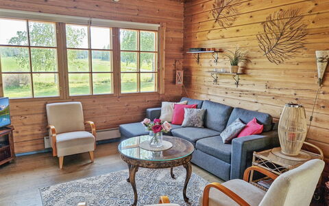 Annas Beach: Legna, Inverno, Neve, Casa, Villetta, Congelamento, Raccordo, Log Cabin, Ghiaccio