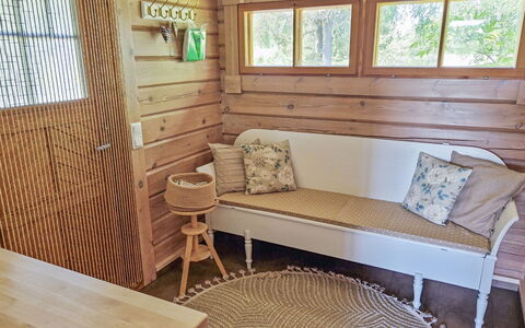 Annas Beach: Legna, Inverno, Neve, Casa, Villetta, Congelamento, Raccordo, Log Cabin, Ghiaccio