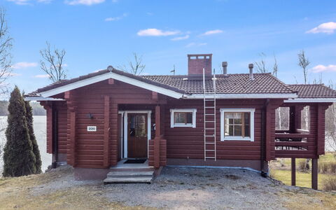 Mäntyhovi: Villetta, Casa, Casa, Edifici Giardino, Raccordo, Log Cabin, Agriturismo, Estate, Capannone, Cortile