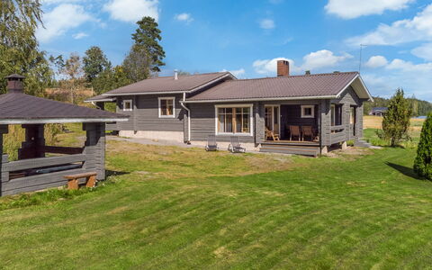 Petäjäinen: Villetta, Casa, Casa, Edifici Giardino, Raccordo, Log Cabin, Agriturismo, Estate, Capannone, Cortile