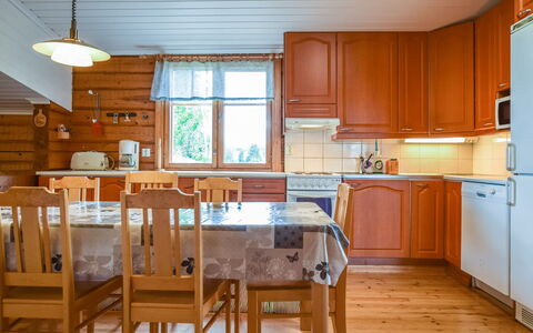 Petäjäinen: Villetta, Casa, Casa, Edifici Giardino, Raccordo, Log Cabin, Agriturismo, Estate, Capannone, Cortile