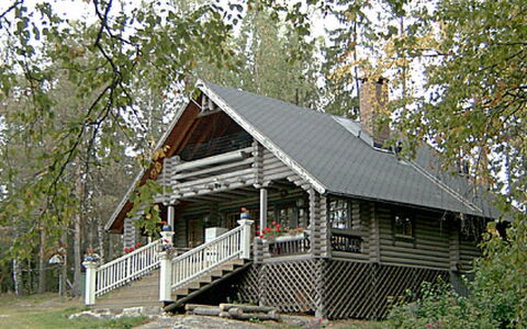Villa Vuorikotka: Villetta, Casa, Casa, Edifici Giardino, Raccordo, Log Cabin, Agriturismo, Estate, Capannone, Cortile