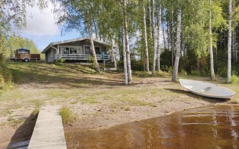 Mökkiranta: Legna, Villetta, Log Cabin, Foresta, Capannone, Edifici Giardino, Larice, Woodland, Color Legno