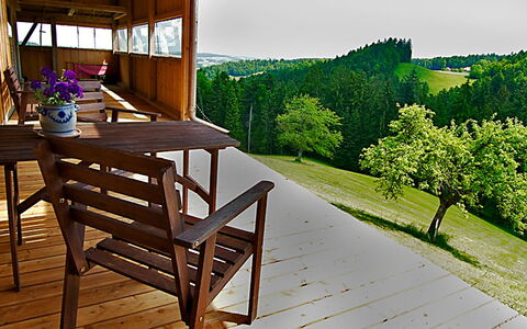 Egggraben: Proprietà, Deck, Paesaggio Naturale, Mobilia, Tavolo, Casa, Camera, Casa, Albero, Legna