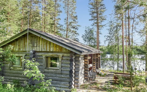 Matikkaniemi: Villetta, Casa, Casa, Edifici Giardino, Raccordo, Log Cabin, Agriturismo, Estate, Capannone, Cortile