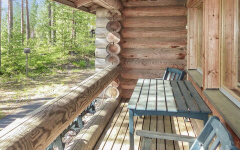 Matikkaniemi: Villetta, Casa, Casa, Edifici Giardino, Raccordo, Log Cabin, Agriturismo, Estate, Capannone, Cortile