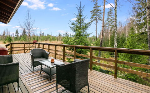 Mäntymäki: Legna, Inverno, Neve, Casa, Villetta, Congelamento, Raccordo, Log Cabin, Ghiaccio