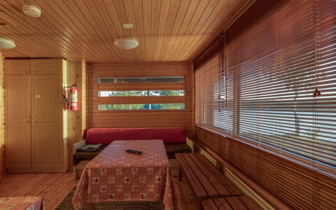 Unnukkamaja: Villetta, Casa, Casa, Edifici Giardino, Raccordo, Log Cabin, Agriturismo, Estate, Capannone, Cortile