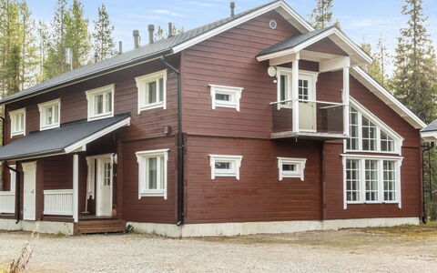 Atrin Suvanto a: Legna, Neve, Villetta, Inverno, Tetto, Casa, Congelamento, Log Cabin, Raccordo, Pendenza