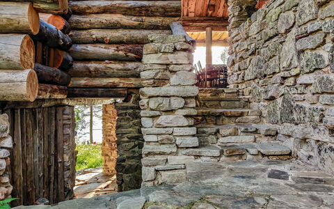 Puuhamaa: Villetta, Casa, Casa, Edifici Giardino, Raccordo, Log Cabin, Agriturismo, Estate, Capannone, Cortile