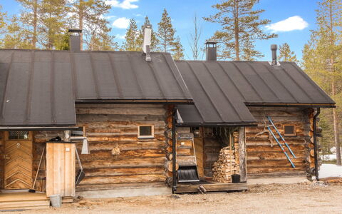 Kekkonen 1: Legna, Neve, Inverno, Villetta, Congelamento, Casa, Log Cabin, Larice, Raccordo