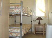 Camera con letto a castello