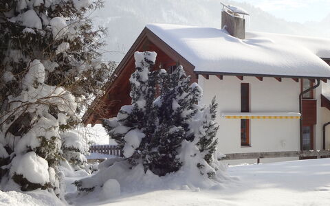 Seekarblick: Neve, Costruzione, Cielo, Nube, Pianta, Finestra, Casa, Ramo, Albero, Architettura