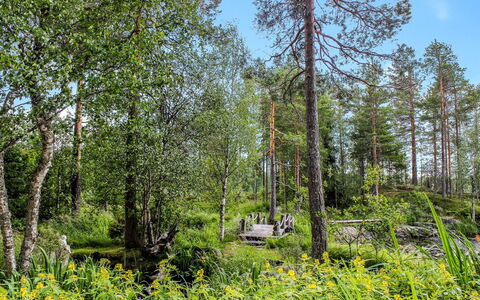 Hamppulahti: Villetta, Casa, Casa, Edifici Giardino, Raccordo, Log Cabin, Agriturismo, Estate, Capannone, Cortile