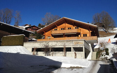 Chalet am Reeti: Cielo, Costruzione, Neve, Albero, Pendenza, Casa, Finestra, Legna, Pianta, Congelamento