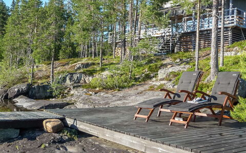 Keskikallio, Nuasjärvi: Villetta, Casa, Casa, Edifici Giardino, Raccordo, Log Cabin, Agriturismo, Estate, Capannone, Cortile