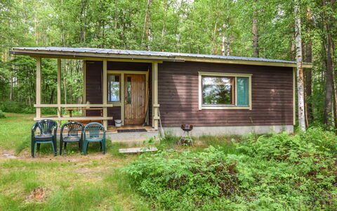 Leppäranta: Legna, Villetta, Lotto, Area Rurale, Capannone, Edifici Giardino, Log Cabin, Foresta, Woodland, Baracca