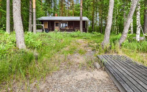 Mäntyranta: Legna, Villetta, Log Cabin, Foresta, Capannone, Edifici Giardino, Larice, Woodland, Color Legno