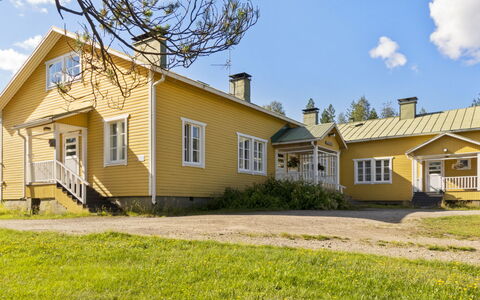 Kinttaanpirtti: Villetta, Casa, Casa, Edifici Giardino, Raccordo, Log Cabin, Agriturismo, Estate, Capannone, Cortile
