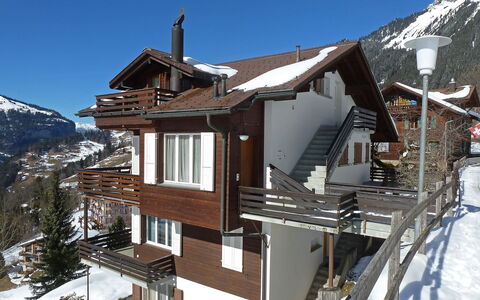 Melodie Apt.w: Neve, Proprietà, Inverno, Montagna, Hill Station, Tetto, Costruzione, Paesino Di Montagna, Casa, Catena Montuosa