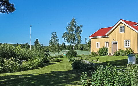 Virrin Tila: Villetta, Casa, Casa, Edifici Giardino, Raccordo, Log Cabin, Agriturismo, Estate, Capannone, Cortile