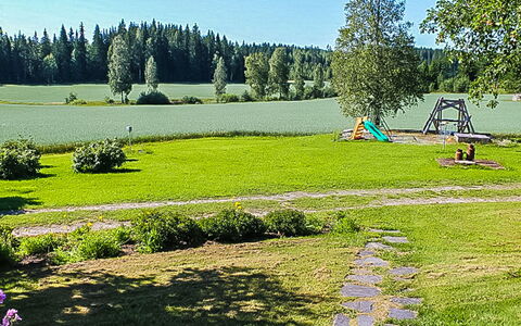 Virrin Tila: Villetta, Casa, Casa, Edifici Giardino, Raccordo, Log Cabin, Agriturismo, Estate, Capannone, Cortile