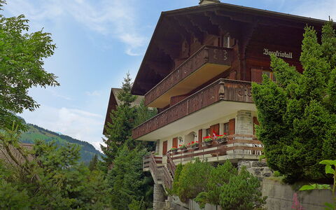 Bergkristall Apt. P: Cielo, Nube, Costruzione, Pianta, Proprietà, Finestra, Albero, Vegetazione, Casa, Area Rurale