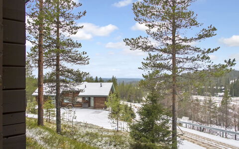 Rukan Vaarala 2 C 3: Neve, Legna, Inverno, Villetta, Casa, Tetto, Casa, Congelamento, Log Cabin, Ramoscello