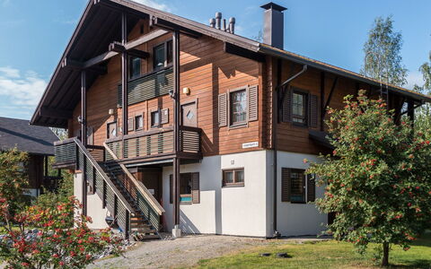 Alppinuppu: Villetta, Casa, Casa, Edifici Giardino, Raccordo, Log Cabin, Agriturismo, Estate, Capannone, Cortile