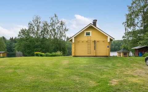 Ahvenranta: Albero, Banca, Casa, Villetta, Lago, Stagno, Foresta, Log Cabin