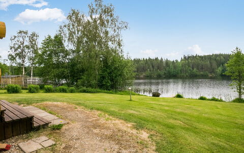 Ahvenranta: Albero, Banca, Casa, Villetta, Lago, Stagno, Foresta, Log Cabin